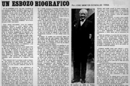 Un esbozo biográfico