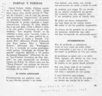 Poetas y poesías.