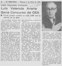 Luis Valencia Avaria.