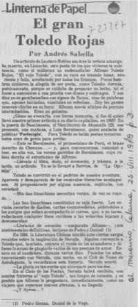 El gran Toledo Rojas