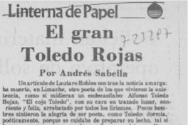 El gran Toledo Rojas