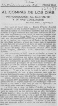 Introducción al elefante y otras zoologías