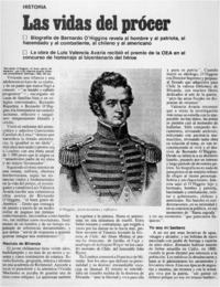 Las vidas del prócer