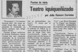 Teatro iquiqueñizado