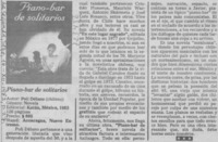 Piano-bar de solitarios