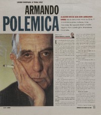 Armando polémica : [entrevistas]
