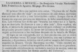 La guerra a muerte.
