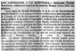 Los Lisperguer y la quintrala.