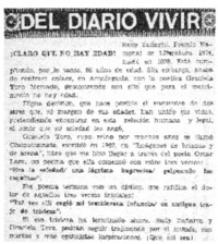 ¡Claro que no hay edad!