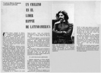 Un chileno es el lider hippie de latinoamerica.