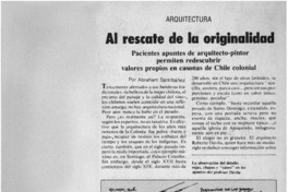 Al rescate de la originalidad