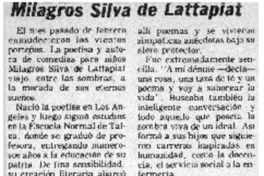 Milagros Silva de Lattapiat