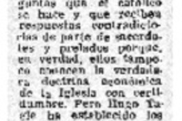 "Doctrina económica de la Iglesia Católica".