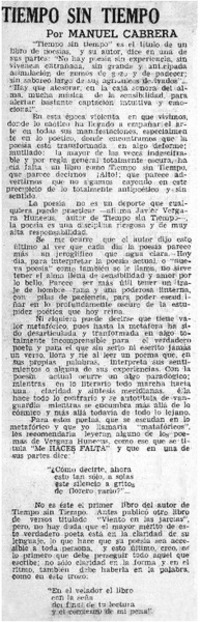Tiempo sin tiempo