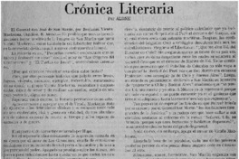 El general don José de San Martín