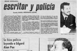 Escritor y policia