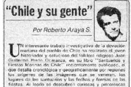 "Chile y su gente"