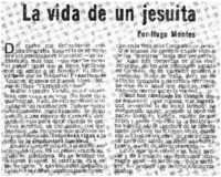La vida de un jesuita