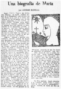 Una biografía de María