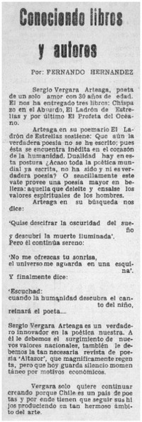 Conociendo libros y autores