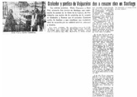 Grabador y poetisa de Valparaíso dan a conocer obra en Santiago.