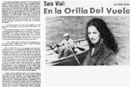 En la orilla del vuelo