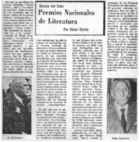 Premios Nacionales de Literatura