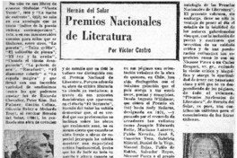 Premios Nacionales de Literatura