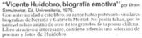 Vicente Huidobro, biografía emotiva
