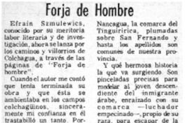 Forja de hombre