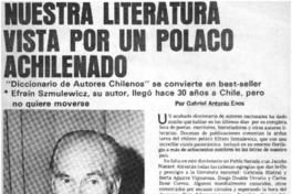 Nuestra literatura vista por un polaco achilenado