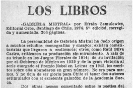 Gabriela Mistral