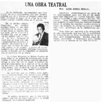 Una obra teatral