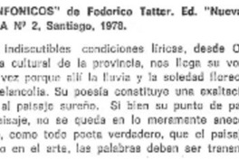 "Poemas sinfónicos"