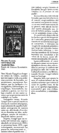 Leyendas de Karukinka