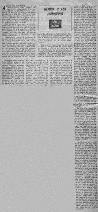 Neruda y los banqueros