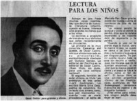 Lectura para niños.