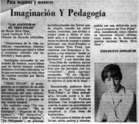 Imaginación y pedagogía