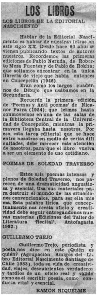 Los libros de la editorial Nascimento