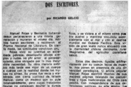 Dos escritores