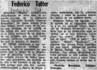 Federico Tatter