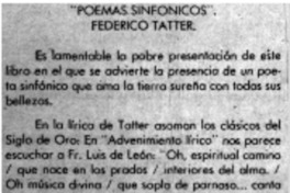 Sinfonías y misterios