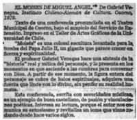 El Moisés de Miguel Angel.