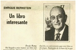 Un libro interesante.