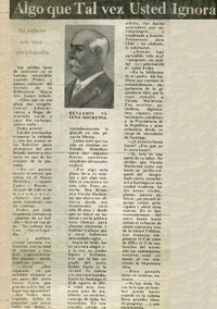 Su cabeza era enciclopédia.