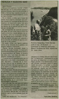 Neruda y nuestro mar