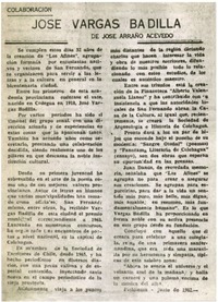 José Vargas Badilla