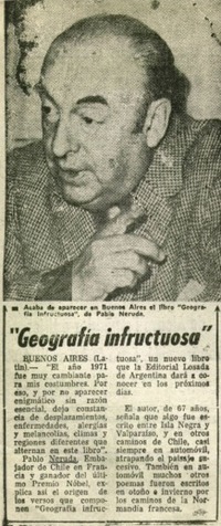 "Geografía infructuosa"