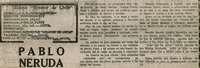 Pablo Neruda.