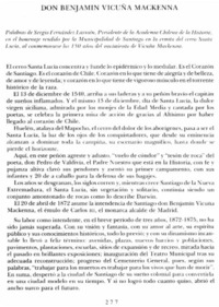 Don Benjamín Vicuña Mackenna